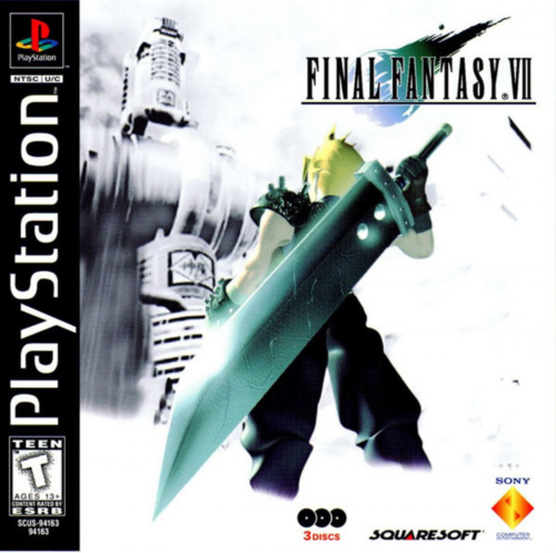 Final Fantasy VII (USA) (Disc 3) Cover